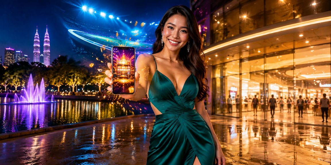 Malaysia online slot games on a smartphone screen with colourful graphics